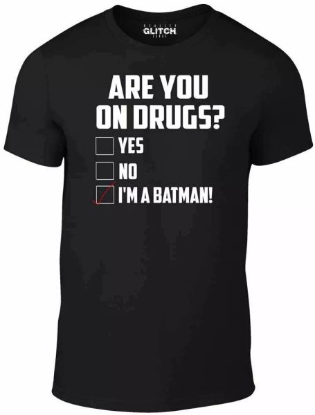 are you on drugs t-shirt - funny t shirt joke superhero high weed gift fashion, White;black
are you on drugs t-shirt - funny t shirt joke superhero high weed gift fashion, White;black
