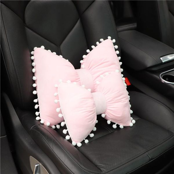 seat cushions plush bow car pillow neck support headrest cushion interior backrest in the for auto
seat cushions plush bow car pillow neck support headrest cushion interior backrest in the for auto