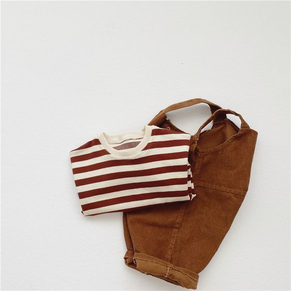 clothing sets milancel clothes set striped sweatshirts and corduroy 2 pcs baby boys suit toddler girls clothingq1221, White
clothing sets milancel clothes set striped sweatshirts and corduroy 2 pcs baby boys suit toddler girls clothingq1221, White