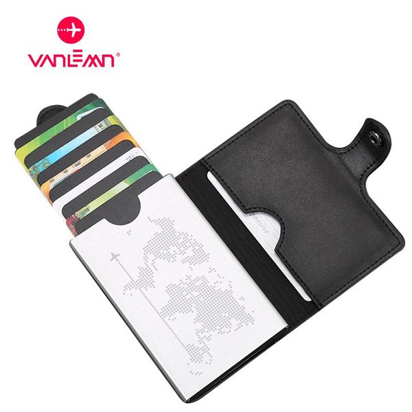 card holders holder rfid case men slide leather id bank metal wallet creditcard bag cardholder women luxuy, Brown;gray
card holders holder rfid case men slide leather id bank metal wallet creditcard bag cardholder women luxuy, Brown;gray