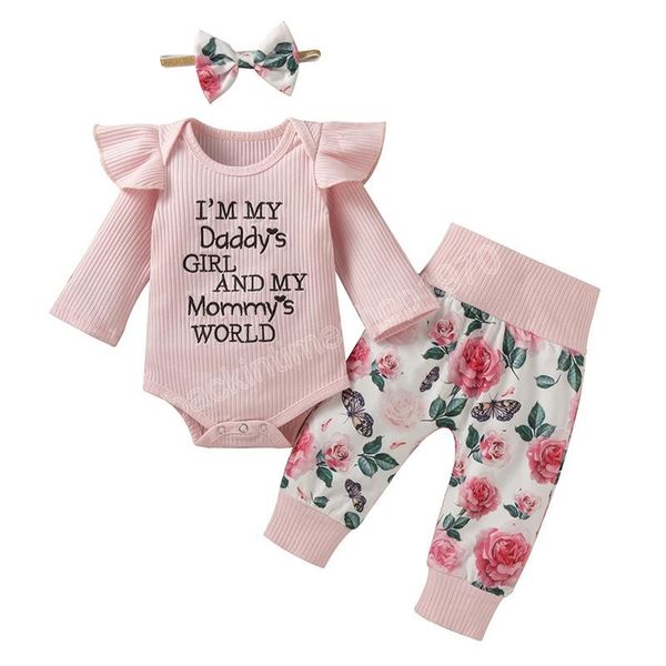 kids clothing sets girls outfits infant pit stripe flying sleeve letter print romper +floral flowers pants 2pcs/set spring autumn fashion ba, White
kids clothing sets girls outfits infant pit stripe flying sleeve letter print romper +floral flowers pants 2pcs/set spring autumn fashion ba, White