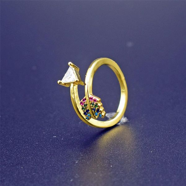 wedding rings stylish simplicity rainbow arrow finger ring cz zircon copper gold adjustable punk knuckle women party jewelry, Slivery;golden
wedding rings stylish simplicity rainbow arrow finger ring cz zircon copper gold adjustable punk knuckle women party jewelry, Slivery;golden