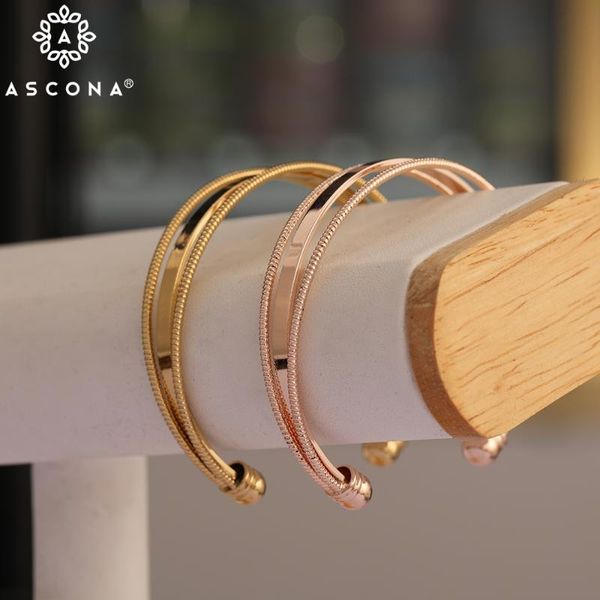 bangle ascona 2021 trendy brand women bracelets & bangles open cuff design zinc alloy luxury gold rose color jewelry, Black
bangle ascona 2021 trendy brand women bracelets & bangles open cuff design zinc alloy luxury gold rose color jewelry, Black