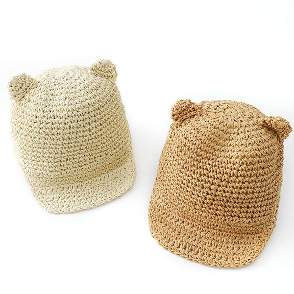 children straw weave snapback baseball cap girl and boy fashion breathable sun protection summer kids cute cartoon hat caps & hats, Yellow
children straw weave snapback baseball cap girl and boy fashion breathable sun protection summer kids cute cartoon hat caps & hats, Yellow