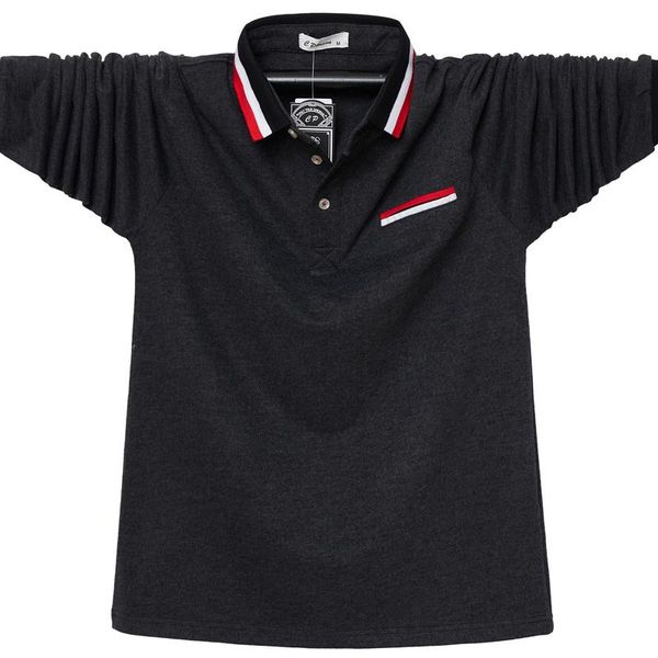 men's polos plus size 5xl 6xl men shirt 2021 long sleeve fashion korea casual stripe large shirts tees, White;black
men's polos plus size 5xl 6xl men shirt 2021 long sleeve fashion korea casual stripe large shirts tees, White;black
