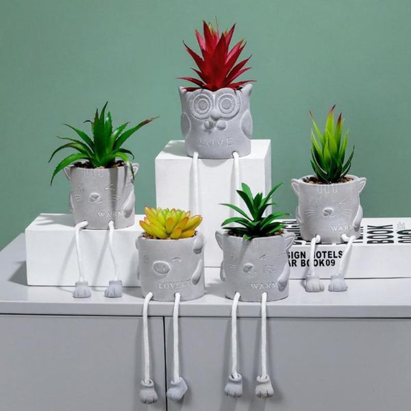 vived doll artificial bonsai handmade deskdecoration cement hanging feet simulated succulent plant for restaurant table decorative flowe
vived doll artificial bonsai handmade deskdecoration cement hanging feet simulated succulent plant for restaurant table decorative flowe