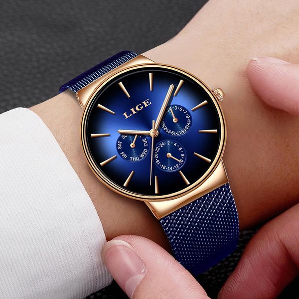 wristwatches 2021 lige fashion mens watches business blue quartz watch casual waterproof cool relogio masculino, Slivery;brown
wristwatches 2021 lige fashion mens watches business blue quartz watch casual waterproof cool relogio masculino, Slivery;brown