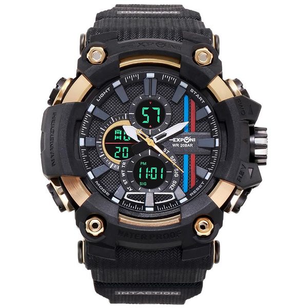 montre homme watches mens chronograph 5atm waterproof watch sport military army outdoor quartz for men relogio masculino wristwatches, Slivery;brown 
montre homme watches mens chronograph 5atm waterproof watch sport military army outdoor quartz for men relogio masculino wristwatches, Slivery;brown