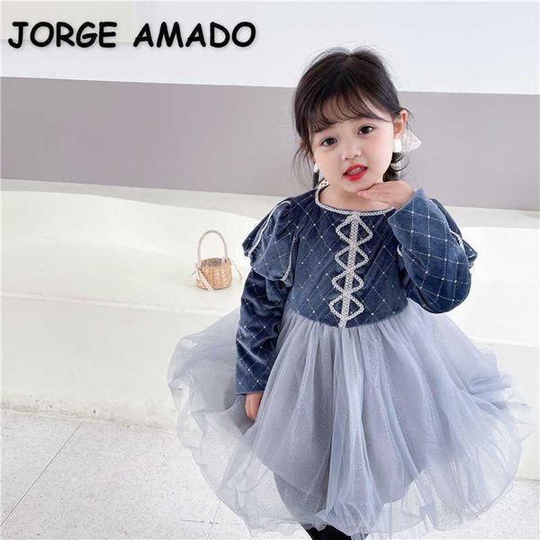 wholesale spring girls party dresses long puff sleeves velvet ice and snow princess girl clothes e7048 210610, Red;yellow
wholesale spring girls party dresses long puff sleeves velvet ice and snow princess girl clothes e7048 210610, Red;yellow