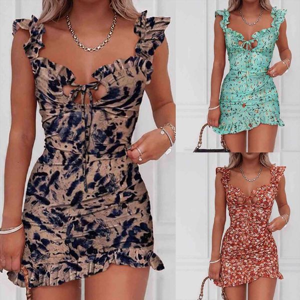 ruffle floral print bodycon womens dresses sleeveless strap skinny mini sundress with slit hem fashion lady, Black;gray
ruffle floral print bodycon womens dresses sleeveless strap skinny mini sundress with slit hem fashion lady, Black;gray