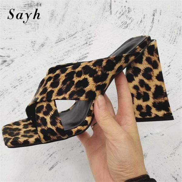 summer size plus women sandals leopard high heels mules pumps shoes strange dress, Black
summer size plus women sandals leopard high heels mules pumps shoes strange dress, Black