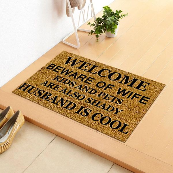 carpets letters print welcome floor mat anti-slip entrance doormat indoor outdoor kitchen rugs for living room foot pad tapete
carpets letters print welcome floor mat anti-slip entrance doormat indoor outdoor kitchen rugs for living room foot pad tapete