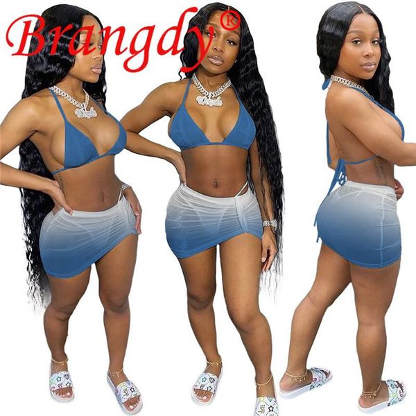 bulk wholesale bikini 3 piece set gradient swimwear bathing suits women bikinis swim suit 2021 item 6288 women's, White;black
bulk wholesale bikini 3 piece set gradient swimwear bathing suits women bikinis swim suit 2021 item 6288 women's, White;black