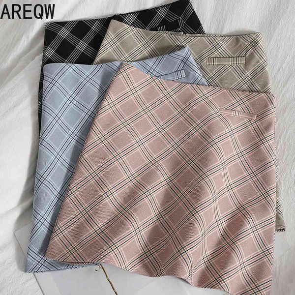 age reducing temperament color contrast plaid a-line skirt in spring and summer 210507, Black
age reducing temperament color contrast plaid a-line skirt in spring and summer 210507, Black
