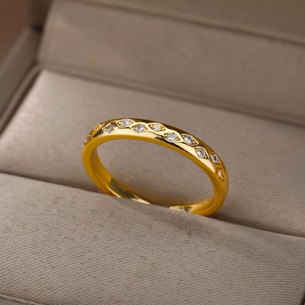 cluster rings geometric zircon open for women stainless steel gold silver color finger adjustable ring simple jewelry gift 2022, Golden;silver
cluster rings geometric zircon open for women stainless steel gold silver color finger adjustable ring simple jewelry gift 2022, Golden;silver