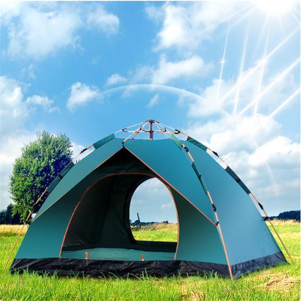 outdoor high-quality tents 3-4 people automatic singer anti-torrento man camping multi-functional tent and shelters
outdoor high-quality tents 3-4 people automatic singer anti-torrento man camping multi-functional tent and shelters