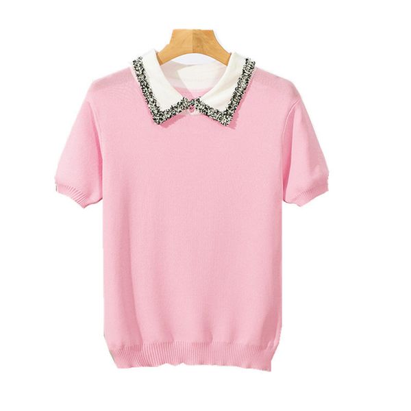 knitted slim t-shirt women shiny lurex o neck knitted sweater t shirt female all-match basic short sleeve clothing 210420, White
knitted slim t-shirt women shiny lurex o neck knitted sweater t shirt female all-match basic short sleeve clothing 210420, White