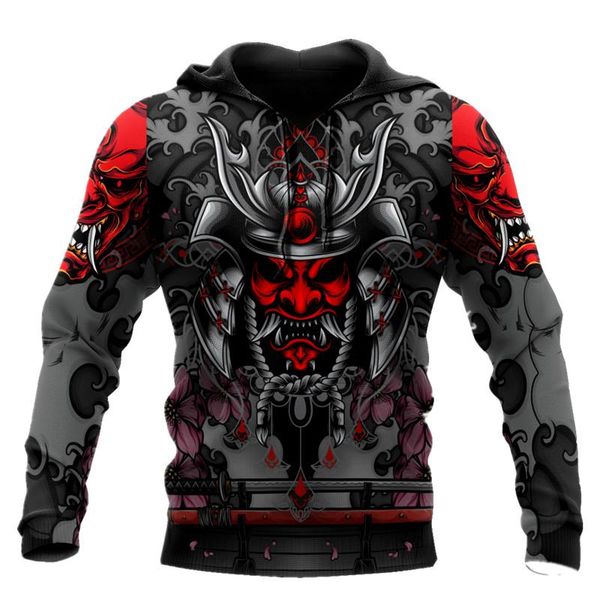 men's hoodies & sweatshirts samurai oni mask tattoo 3d printing long sleeve casual pullover zipper hoodie street fashion sweatshi, Black
men's hoodies & sweatshirts samurai oni mask tattoo 3d printing long sleeve casual pullover zipper hoodie street fashion sweatshi, Black