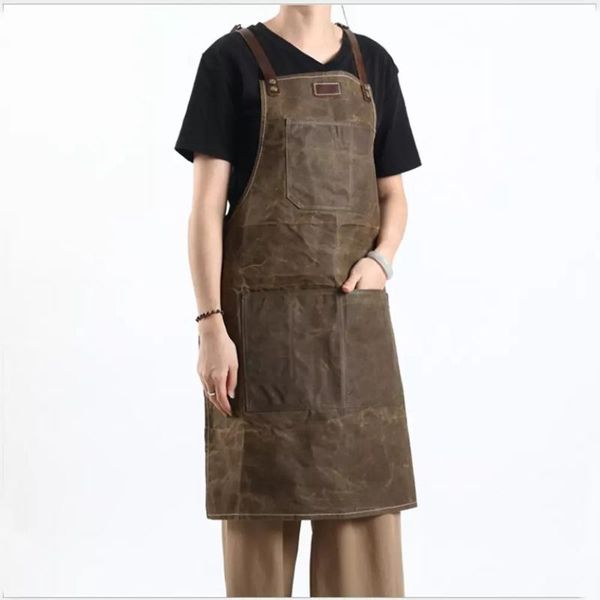 barbecue apron waterproof waxed canvas men women kitchen work aprons pinafore retro gardening
barbecue apron waterproof waxed canvas men women kitchen work aprons pinafore retro gardening