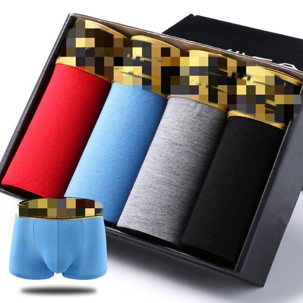 4pcs/lot mens underpants fashion trend 4 colors cotton men boxer breathable underwear designe male solid color casual panties, Black;white
4pcs/lot mens underpants fashion trend 4 colors cotton men boxer breathable underwear designe male solid color casual panties, Black;white