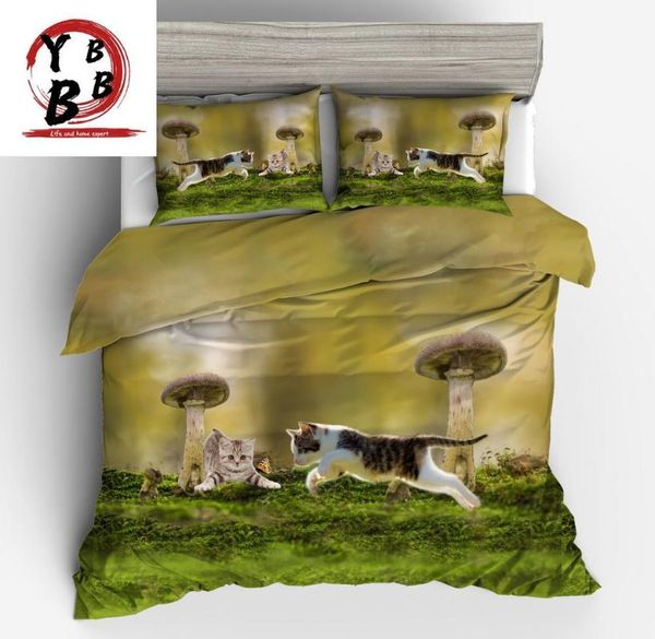bedding sets 2/3pcs luxury fashion style 3d cat animal duvet cover pillow size full king color yellow red black bed set
bedding sets 2/3pcs luxury fashion style 3d cat animal duvet cover pillow size full king color yellow red black bed set