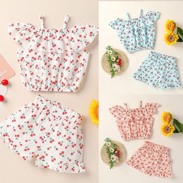 clothing sets 2021 summer infant toddler baby girls clothes kids one shoulder ruffles t shirts flowers print bow shorts outfit 1-5y, White
clothing sets 2021 summer infant toddler baby girls clothes kids one shoulder ruffles t shirts flowers print bow shorts outfit 1-5y, White