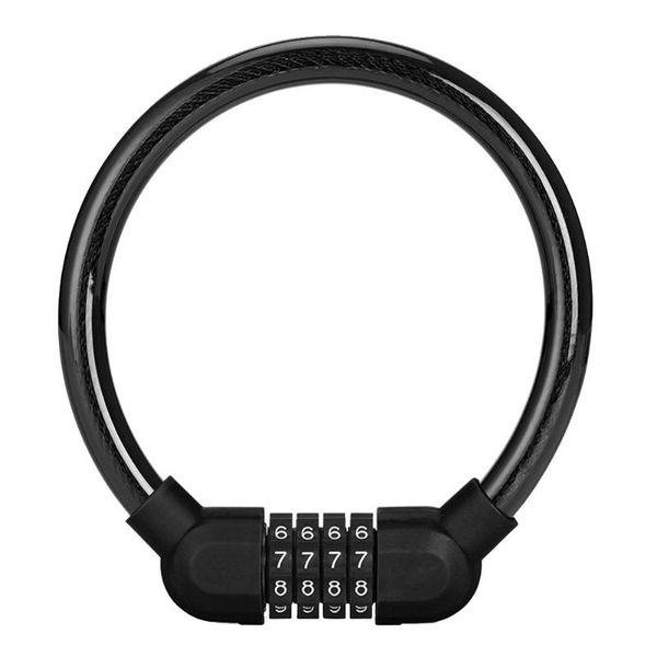 bike locks bicycle portable anti-theft code lock four-digit steel cable ring 
bike locks bicycle portable anti-theft code lock four-digit steel cable ring