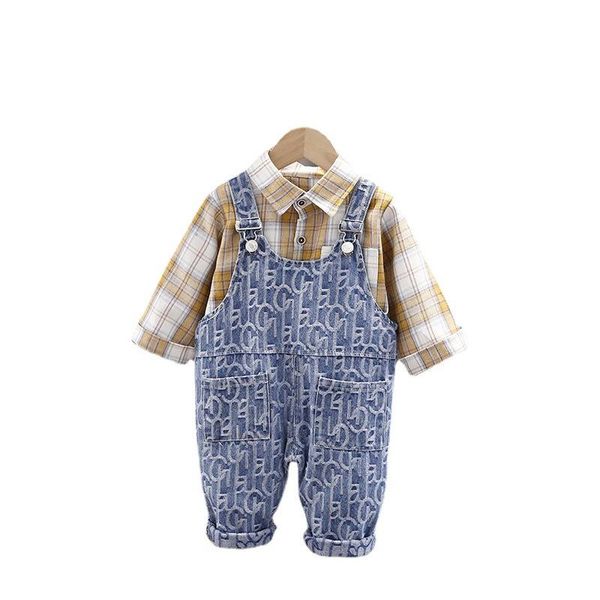 clothing sets spring autumn baby girl lattice shirt overalls 2pcs/sets kids casual costume toddler clothes children fashion sportswear, White
clothing sets spring autumn baby girl lattice shirt overalls 2pcs/sets kids casual costume toddler clothes children fashion sportswear, White