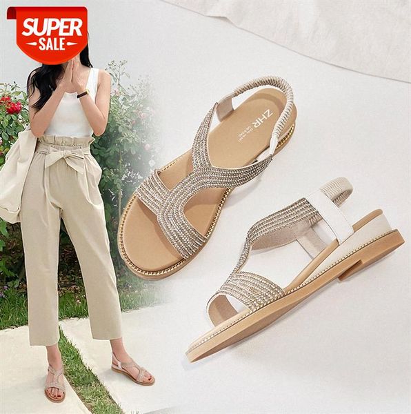 zhr casual roman sandals women rhinestone slope heel increased fairy style #2c9l, Black 
zhr casual roman sandals women rhinestone slope heel increased fairy style #2c9l, Black