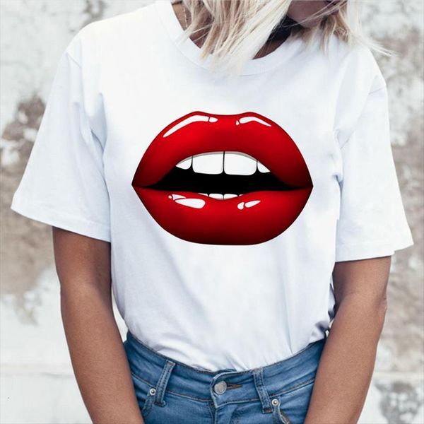 lips print harajuku fashion womens t shirts aesthetic clothes short sleeve female clothing, White
lips print harajuku fashion womens t shirts aesthetic clothes short sleeve female clothing, White