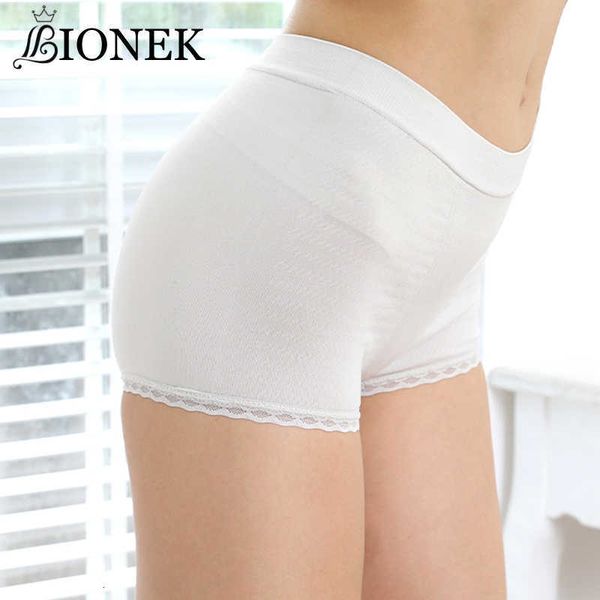 women's panties bionek seamless boxers underwear women solid color breathable lace comfortable female shorts sport briefs lingerie, Black;white
women's panties bionek seamless boxers underwear women solid color breathable lace comfortable female shorts sport briefs lingerie, Black;white