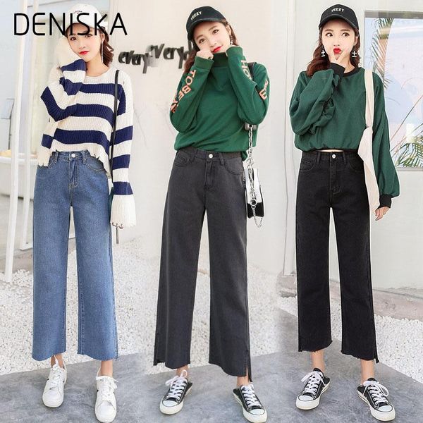 women's jeans deniska summer women casual ankle-length pants vintage high waist washed button blue denim loose cowboy
women's jeans deniska summer women casual ankle-length pants vintage high waist washed button blue denim loose cowboy