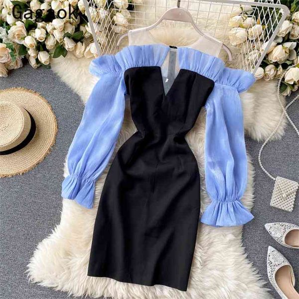 bodycon dress summer o-neck flare sleeve ruffles sheath office lady mini dresses fashion chic wild vestidos 210531, Black;gray
bodycon dress summer o-neck flare sleeve ruffles sheath office lady mini dresses fashion chic wild vestidos 210531, Black;gray
