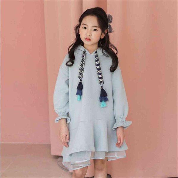 long sleeve teens baby girl dress kids hooded mesh for girls fashion autumn clothes 3 12y, Red;yellow
long sleeve teens baby girl dress kids hooded mesh for girls fashion autumn clothes 3 12y, Red;yellow