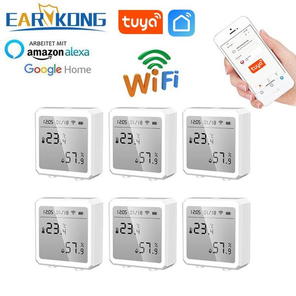 smart home control tuya wifi temperature sensor humidity detector indoor hygrometer thermometer with lcd display support alexa google
smart home control tuya wifi temperature sensor humidity detector indoor hygrometer thermometer with lcd display support alexa google