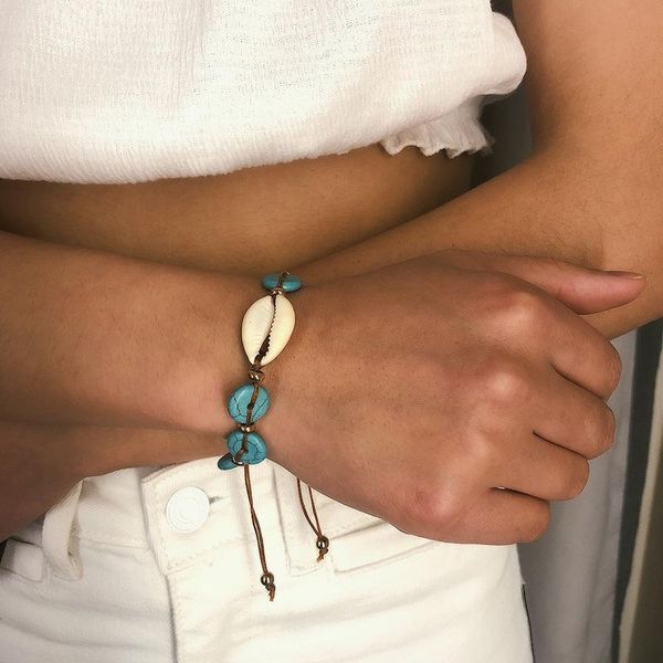 charm bracelets fashion bohemian natural shell bracelet for women ethnic wind green color stone disc hand woven jewelry 2021, Golden;silver
charm bracelets fashion bohemian natural shell bracelet for women ethnic wind green color stone disc hand woven jewelry 2021, Golden;silver