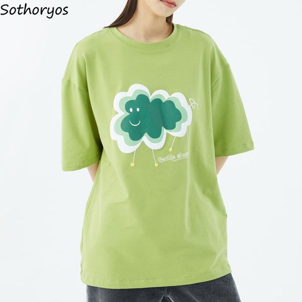 women's t-shirt women short sleeve t-shirts lovely korean style sweet teens oversize all-match cozy printing o-neck chic ulzzang fashio, White
women's t-shirt women short sleeve t-shirts lovely korean style sweet teens oversize all-match cozy printing o-neck chic ulzzang fashio, White