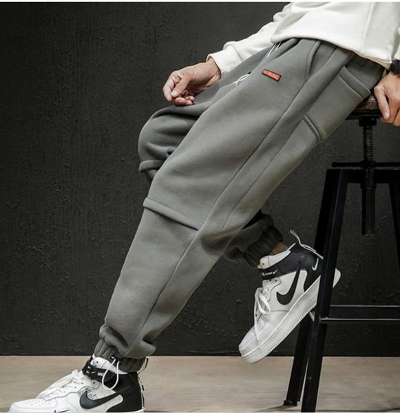 winter thicken mens loose joggers pants men streetwear warming male solid baggy trousers sweatpants men's, Black
winter thicken mens loose joggers pants men streetwear warming male solid baggy trousers sweatpants men's, Black