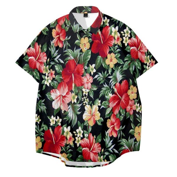 men's casual shirts 2021 styles summer shirt men short sleeve floral hawaii male flower print beach holiday 6xl custom, White;black
men's casual shirts 2021 styles summer shirt men short sleeve floral hawaii male flower print beach holiday 6xl custom, White;black