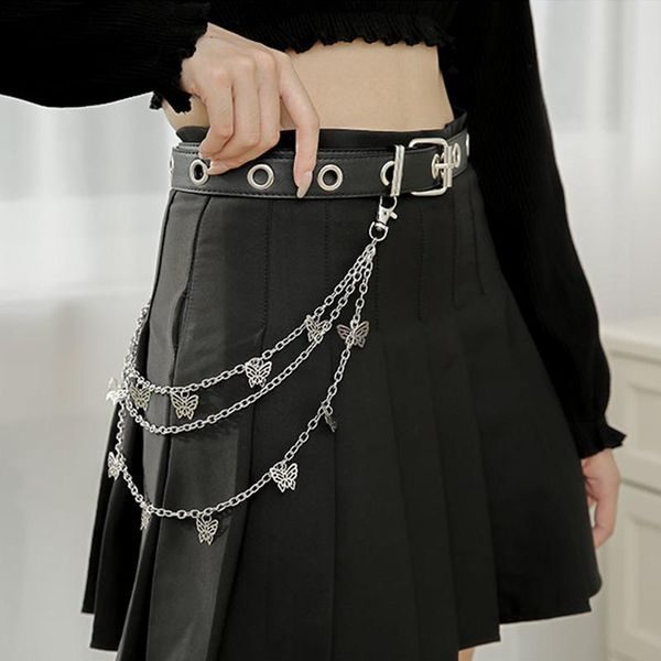 keychains punk hip hop metal pants waist chain men women key big ring butterfly keychain jeans dress fashion decoration jewelry gift, Silver
keychains punk hip hop metal pants waist chain men women key big ring butterfly keychain jeans dress fashion decoration jewelry gift, Silver