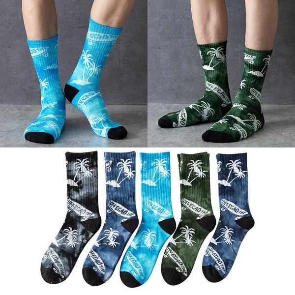 men's tie-dye coconut tree middle tube trendy socks cotton towel bottom street skateboard harajuku thick personality long, Black
men's tie-dye coconut tree middle tube trendy socks cotton towel bottom street skateboard harajuku thick personality long, Black