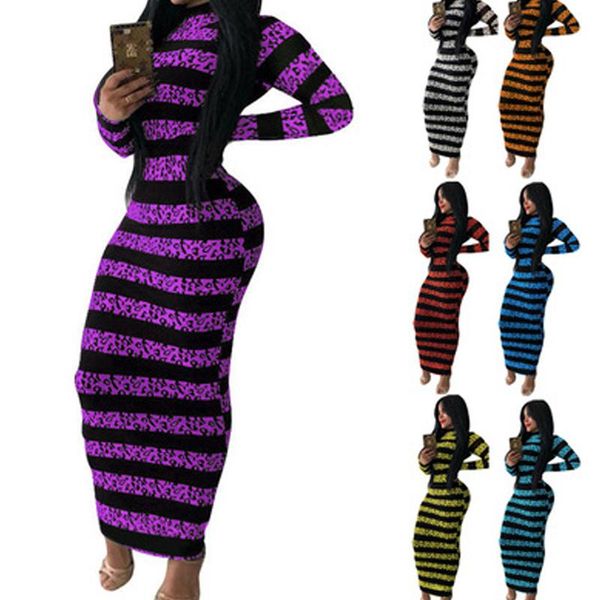 casual dresses 2021 autumn winter fashion women's round neck striped print long sleeves wild street hedging mid-waist for women, Black;gray
casual dresses 2021 autumn winter fashion women's round neck striped print long sleeves wild street hedging mid-waist for women, Black;gray
