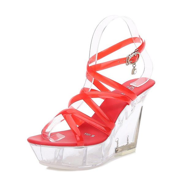 mclubgirl summer high heels fashion catwalk pole dance shoes wedge crystal women's sandals banquet wedding lfd-1101-9, Black
mclubgirl summer high heels fashion catwalk pole dance shoes wedge crystal women's sandals banquet wedding lfd-1101-9, Black