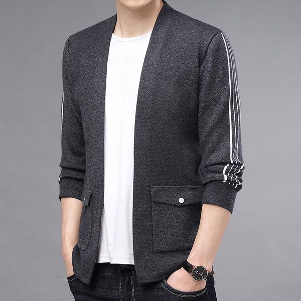 men's sweaters brand fashion autum winter knit streetwear cardigan men sweater casual coats jacket clothing y362, White;black
men's sweaters brand fashion autum winter knit streetwear cardigan men sweater casual coats jacket clothing y362, White;black