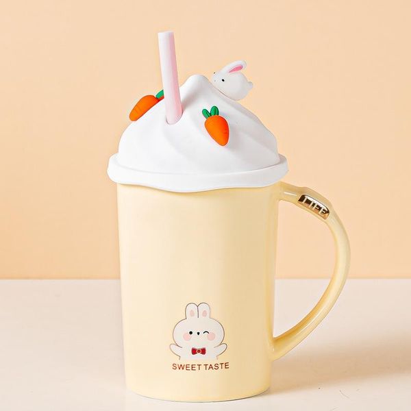 mugs ceramic mug creative children student breakfast milk cup with straw and silicone cover cartoon cute white water
mugs ceramic mug creative children student breakfast milk cup with straw and silicone cover cartoon cute white water