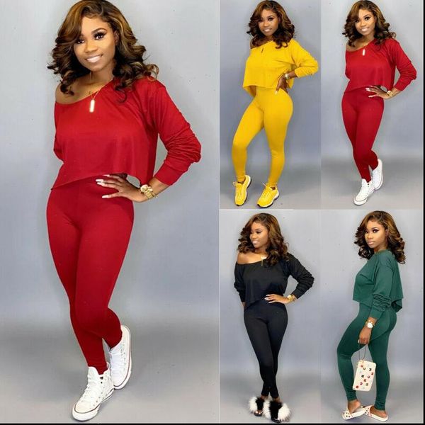 autumn spring casual solid colors womens tracksuits sports outfits basic long sleeve pants set suits outwear plus size, Gray
autumn spring casual solid colors womens tracksuits sports outfits basic long sleeve pants set suits outwear plus size, Gray
