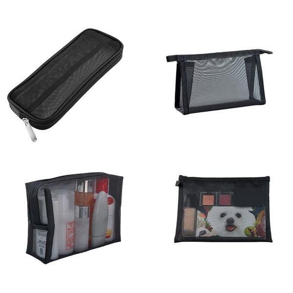 cosmetic bags & cases multifunctional mesh bag makeup case pouch toiletry travel organizer
cosmetic bags & cases multifunctional mesh bag makeup case pouch toiletry travel organizer