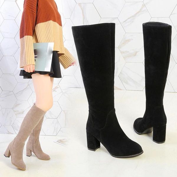 boots shoes for women knee-high snow winter warm wedge thick bottom black female plus size #3
boots shoes for women knee-high snow winter warm wedge thick bottom black female plus size #3
