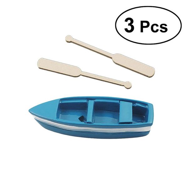 decorative objects & figurines 3pcs resin ornaments creative miniature landscape micro boat home arts crafts 
decorative objects & figurines 3pcs resin ornaments creative miniature landscape micro boat home arts crafts