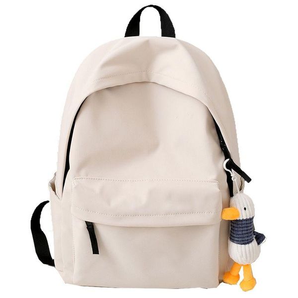 backpack female simple waterproof nylon casual zipper large capacity solid color travel bag
backpack female simple waterproof nylon casual zipper large capacity solid color travel bag